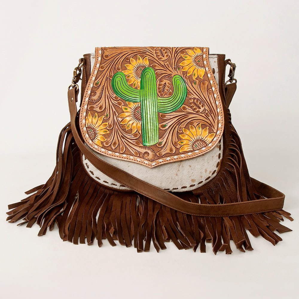 American Darling Hand Tooled Genuine Leather