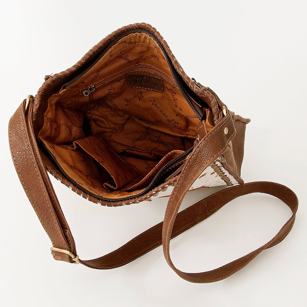 American Darling Large Crossbody Hand Tooled Genuine Leather