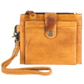 Never Mind Wallet Vintage Handmade Genuine Cowhide Leather