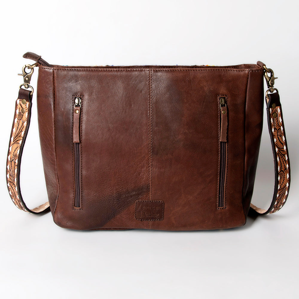 American Darling Messenger Saddle Blanket Genuine Leather