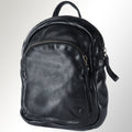 Spaghetti Western Backpack Vintage Handmade Drum Dyed Genuine European Cowhide Leather