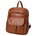 Spaghetti Western Backpack Vintage Handmade Drum Dyed Genuine European Cowhide Leather