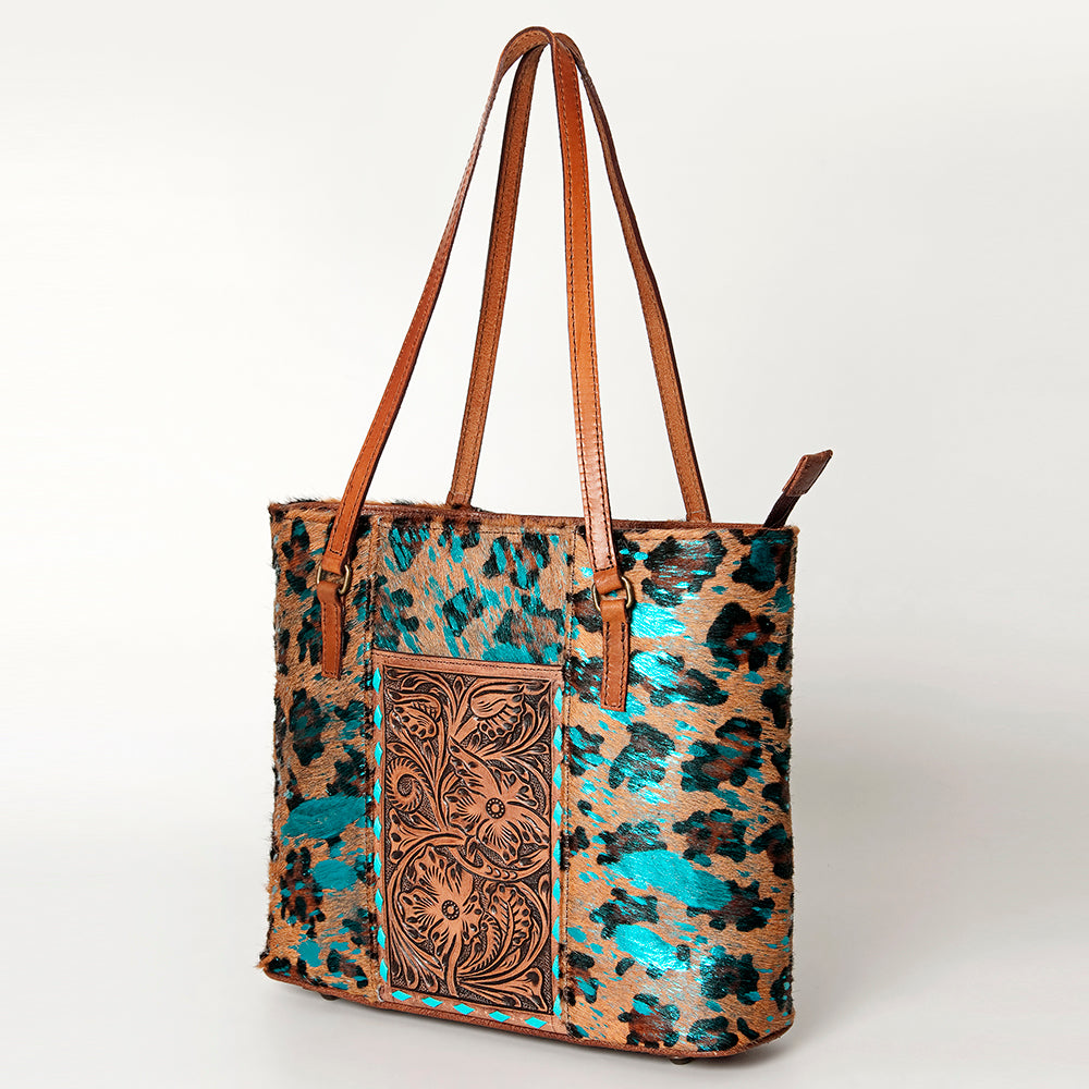 American Darling Tote Bag, High-Quality Full Grain Vegetable-Tanned Genuine Leather, Handcrafted Western Tote for Women