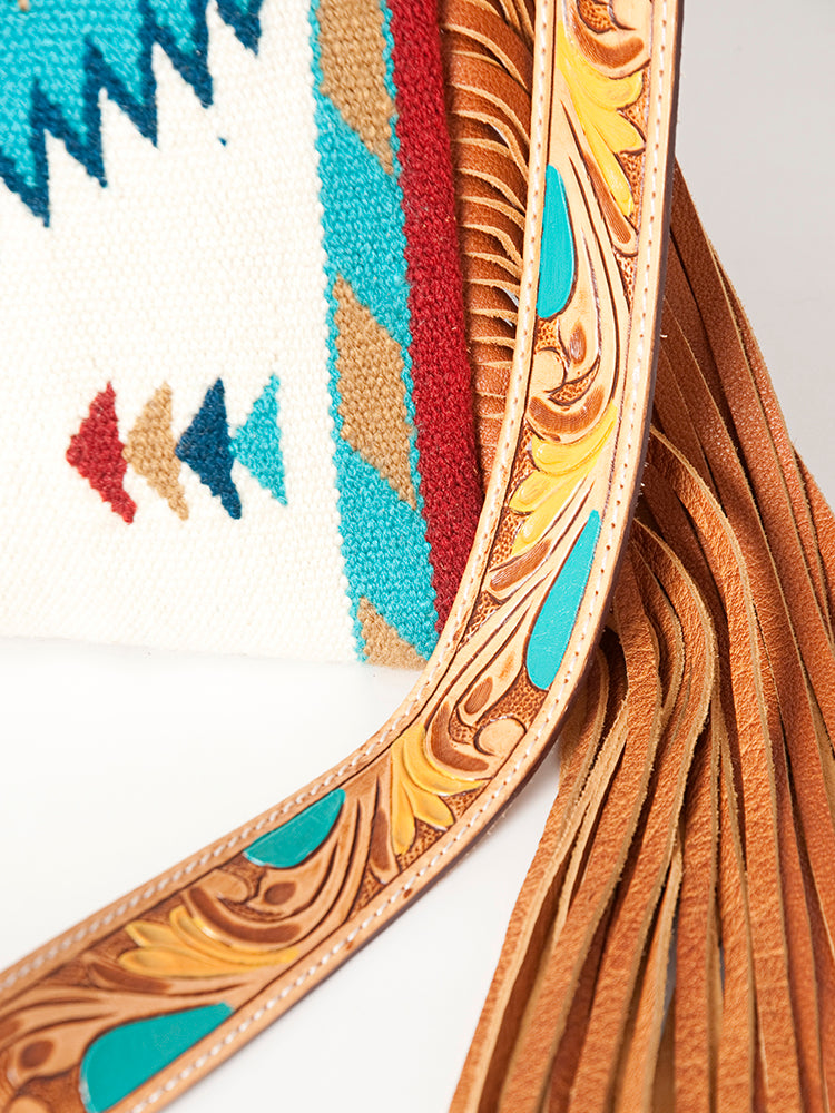 American Darling Saddle Blanket Genuine Leather