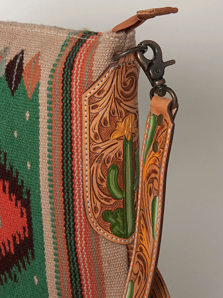 American Darling Saddle Blanket Genuine Leather