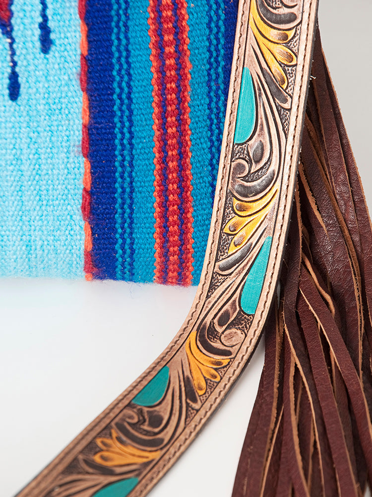 American Darling Saddle Blanket Genuine Leather