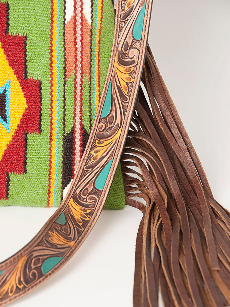 American Darling Saddle Blanket Genuine Leather