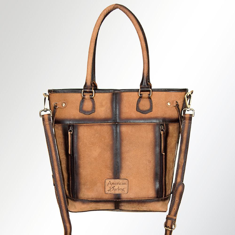 American Darling Hair-On Genuine Leather Tote