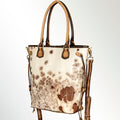 American Darling Hair-On Genuine Leather Tote