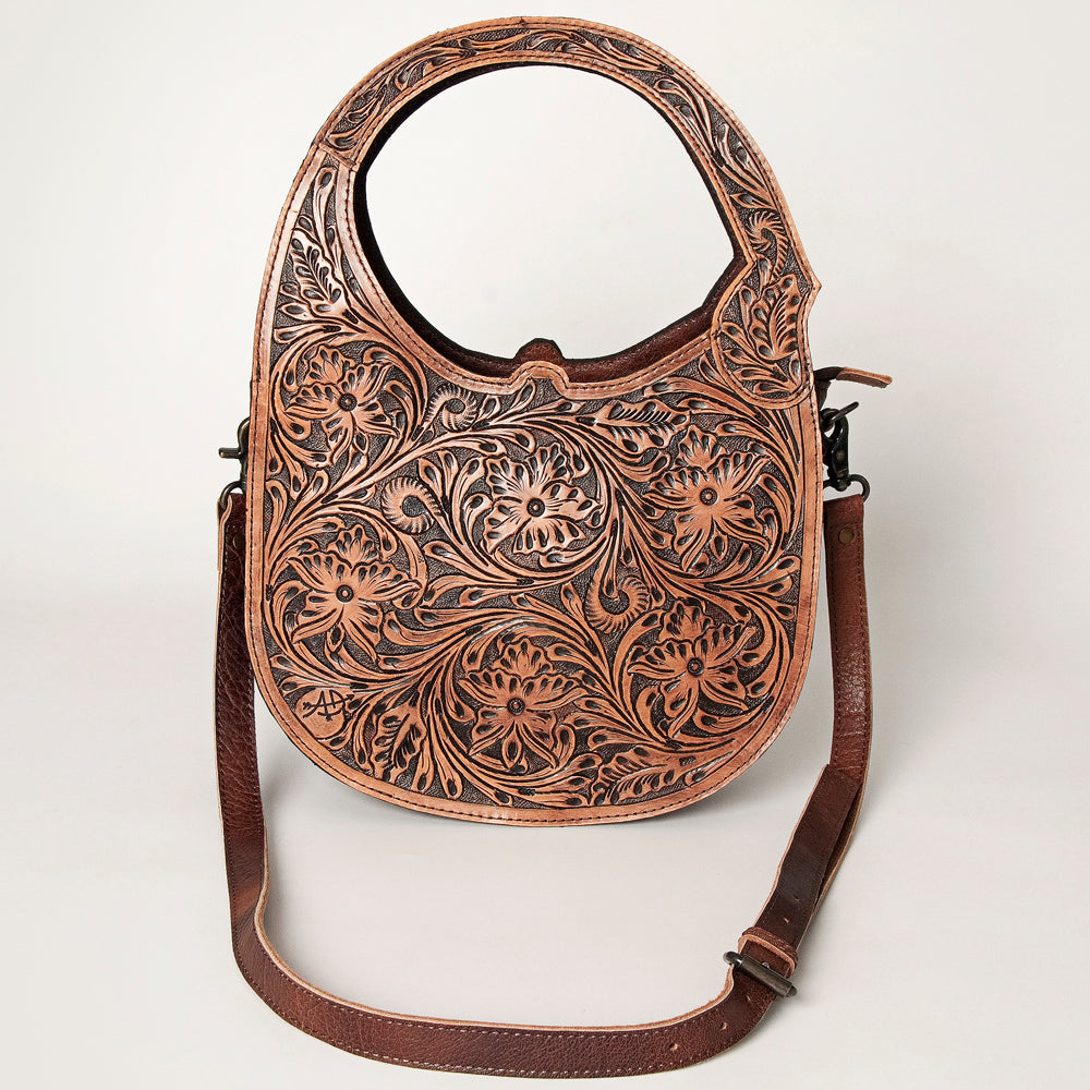 American Darling Hand-Tooled Genuine Leather Clutch