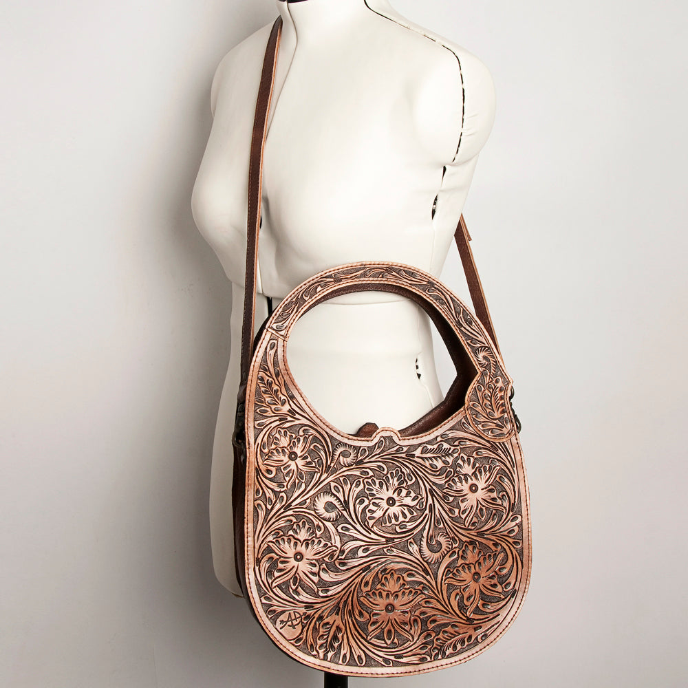American Darling Hand-Tooled Genuine Leather Clutch