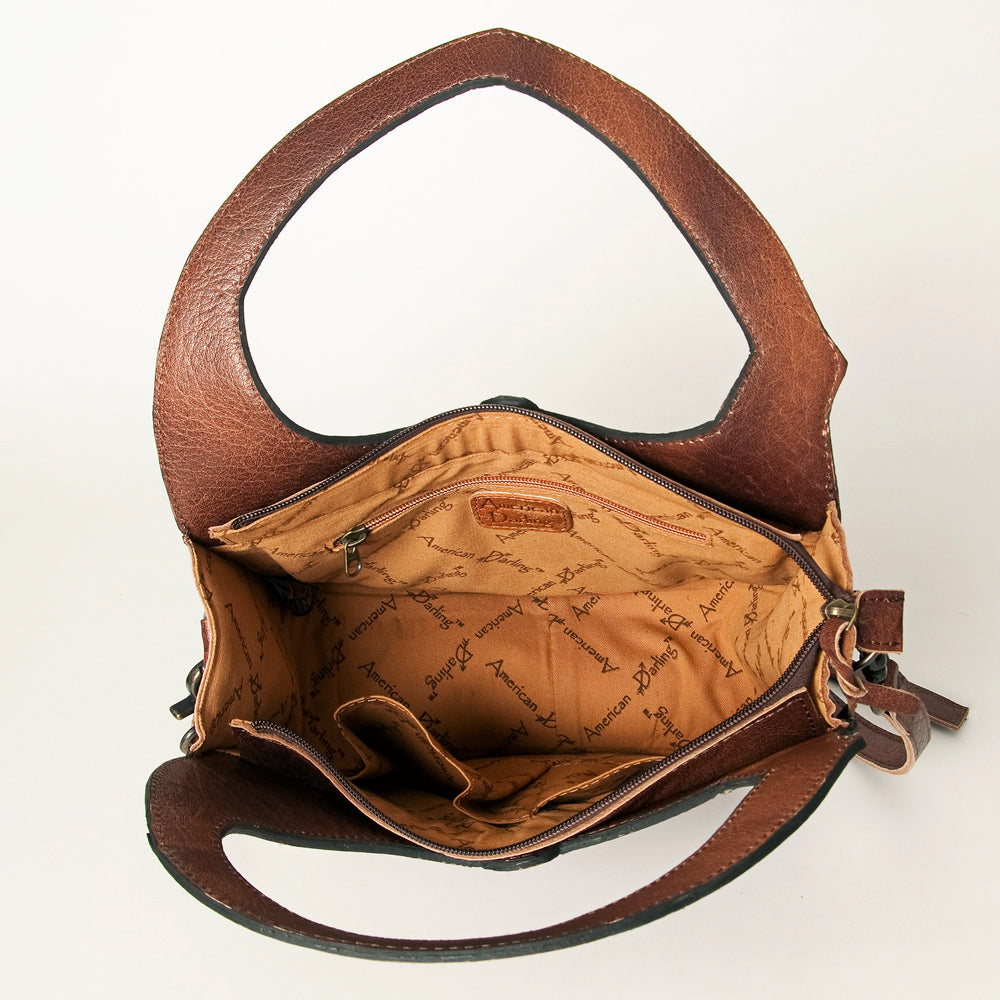 American Darling Hand-Tooled Genuine Leather Clutch