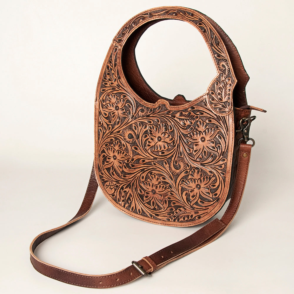 American Darling Hand-Tooled Genuine Leather Clutch