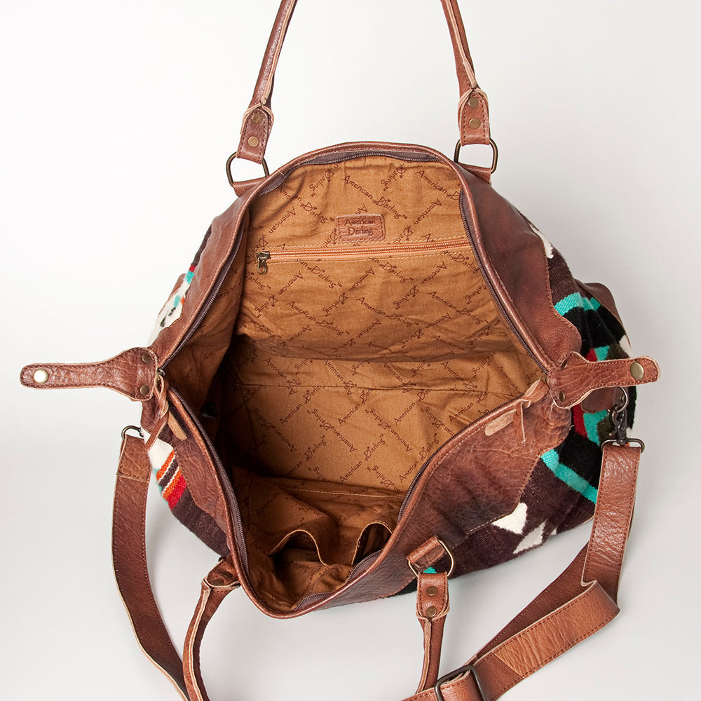 American Darling Duffel Saddle Blanket Genuine Leather