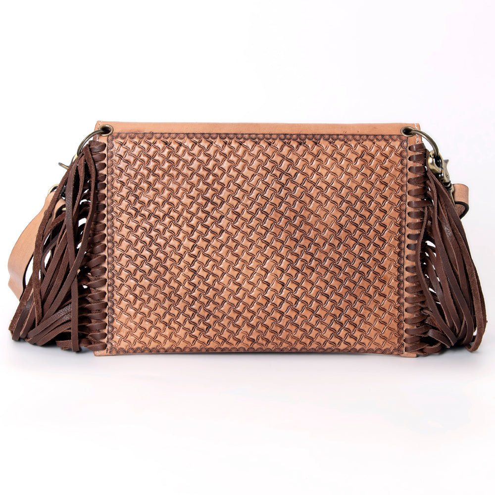 American Darling Crossbody Hand Tooled Genuine Leather
