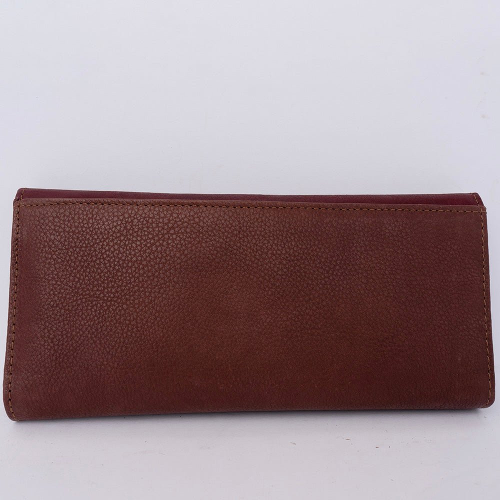 American Darling Wallet Hair on Full Grain Genuine Leather Western Women Bag | Handbag Purse Travel Clutch