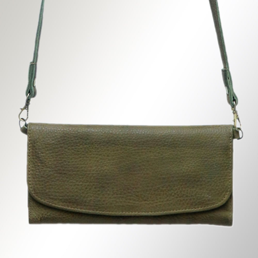 American Darling Wallet Hair on Full Grain Genuine Leather Western Women Bag | Handbag Purse Travel Clutch
