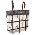Classic Equine Horse Box Fan Bag Black Leopard