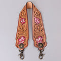 American Darling Hand Tooled Genuine Leather Crossbody Handle Strap for Bags Phone Wallet Purse Clutch