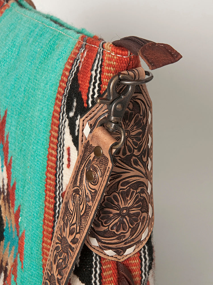 American Darling Saddle Blanket Genuine Leather