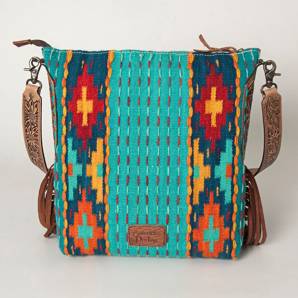 American Darling Saddle Blanket Genuine Leather