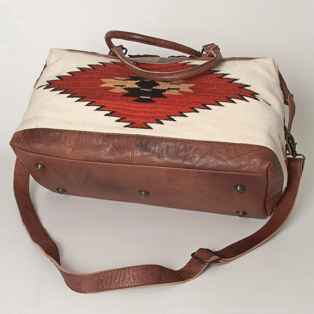 American Darling Duffel Saddle Blanket Genuine Leather