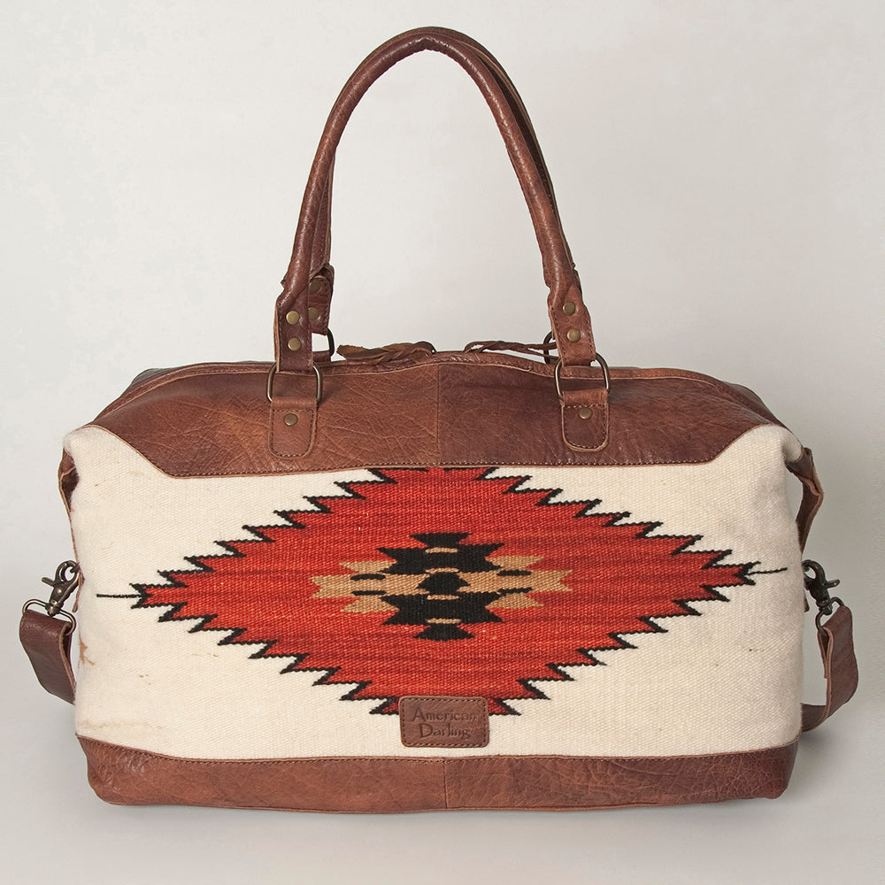 American Darling Duffel Saddle Blanket Genuine Leather