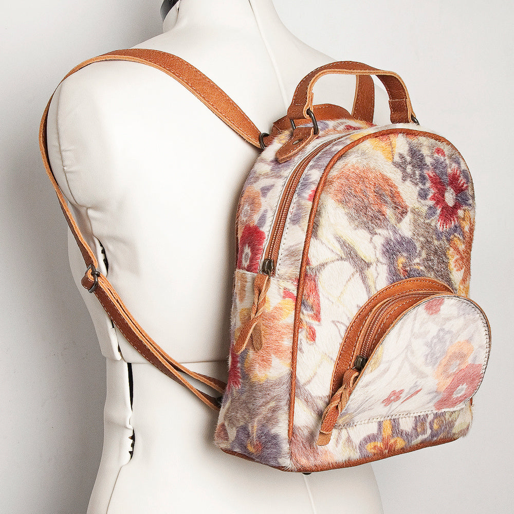 American Darling Backpack Hair on Genuine Leather Western Women Bag | for Laptop School Purse Travel