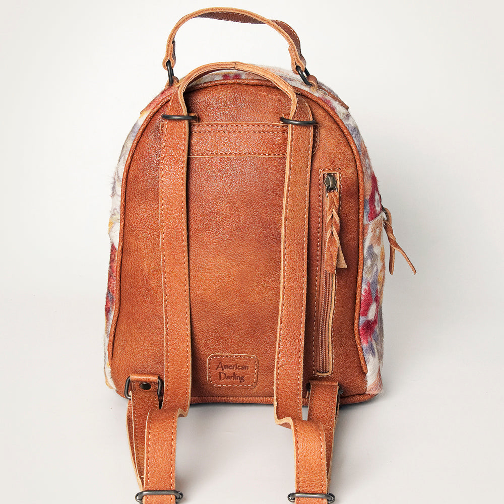 American Darling Backpack Hair on Genuine Leather Western Women Bag | for Laptop School Purse Travel