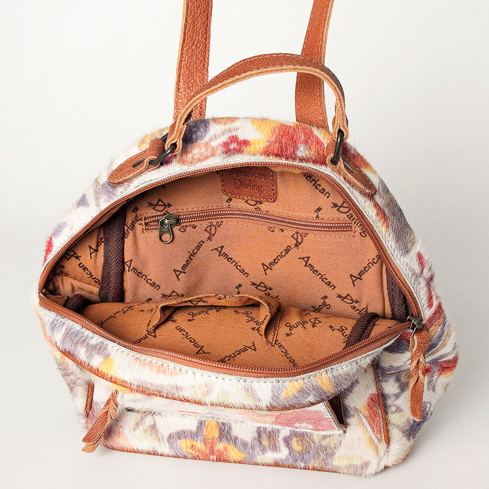American Darling Backpack Hair on Genuine Leather Western Women Bag | for Laptop School Purse Travel