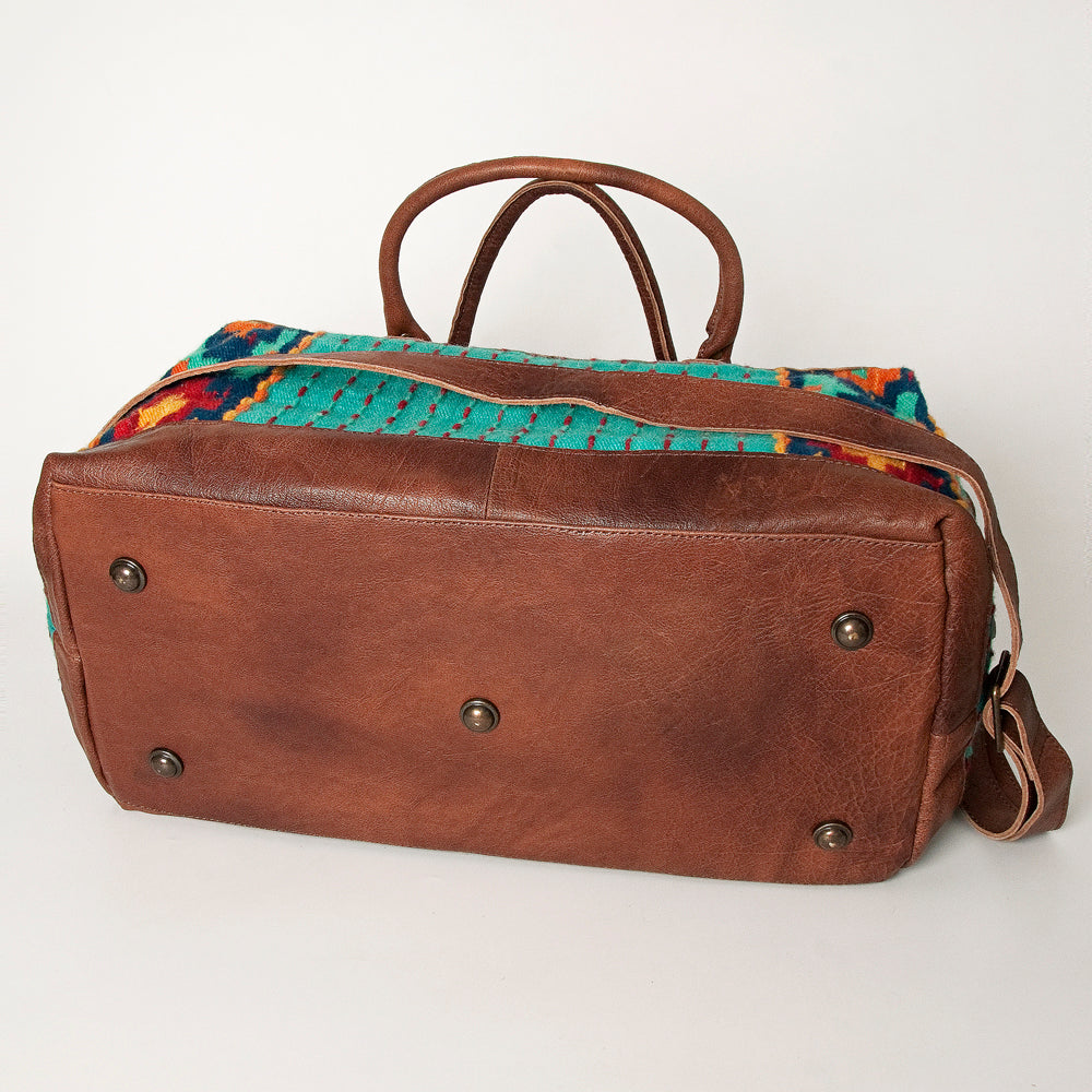 American Darling Duffel Saddle Blanket Genuine Leather