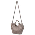 Never Mind Tote Vintage Handmade Genuine Cowhide Leather