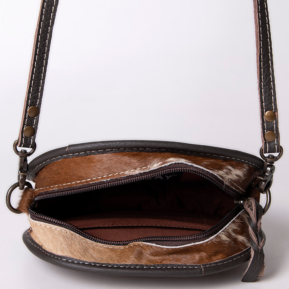 Ohlay Canteen Hand Tooled Genuine Leather