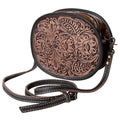 Ohlay Canteen Hand Tooled Genuine Leather
