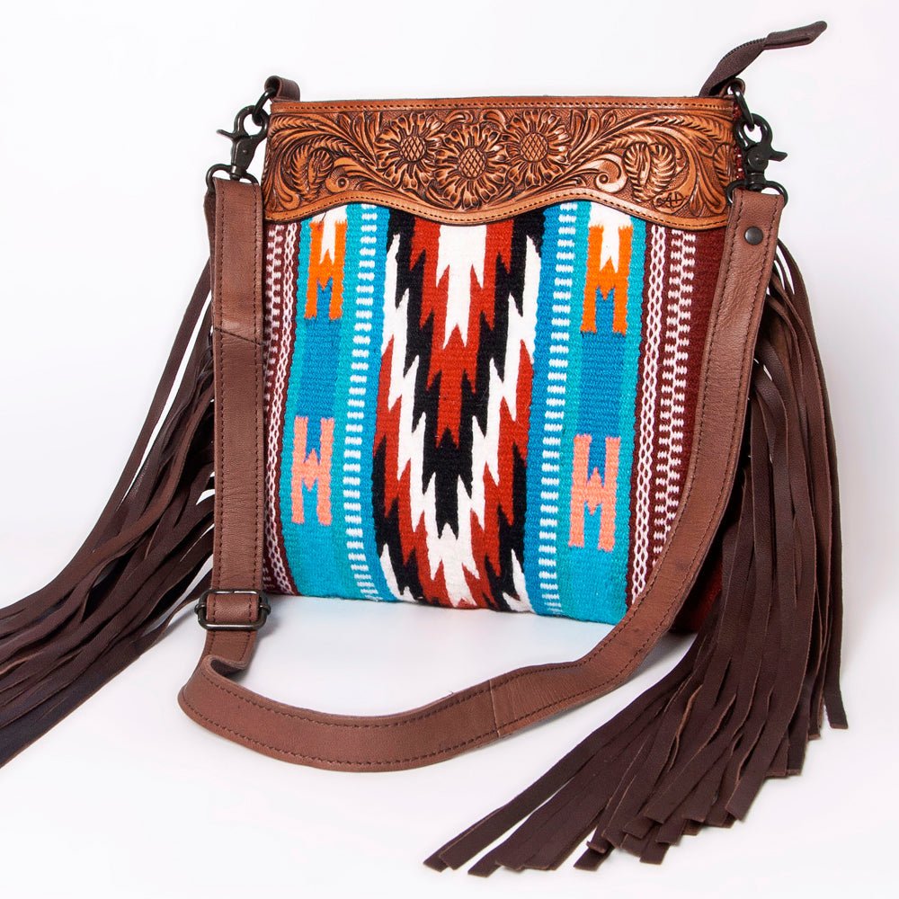 American Darling Hand Tooled Genuine Leather