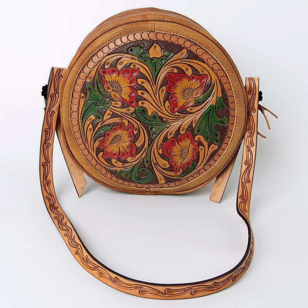 American Darling Hand Tooled Genuine Leather