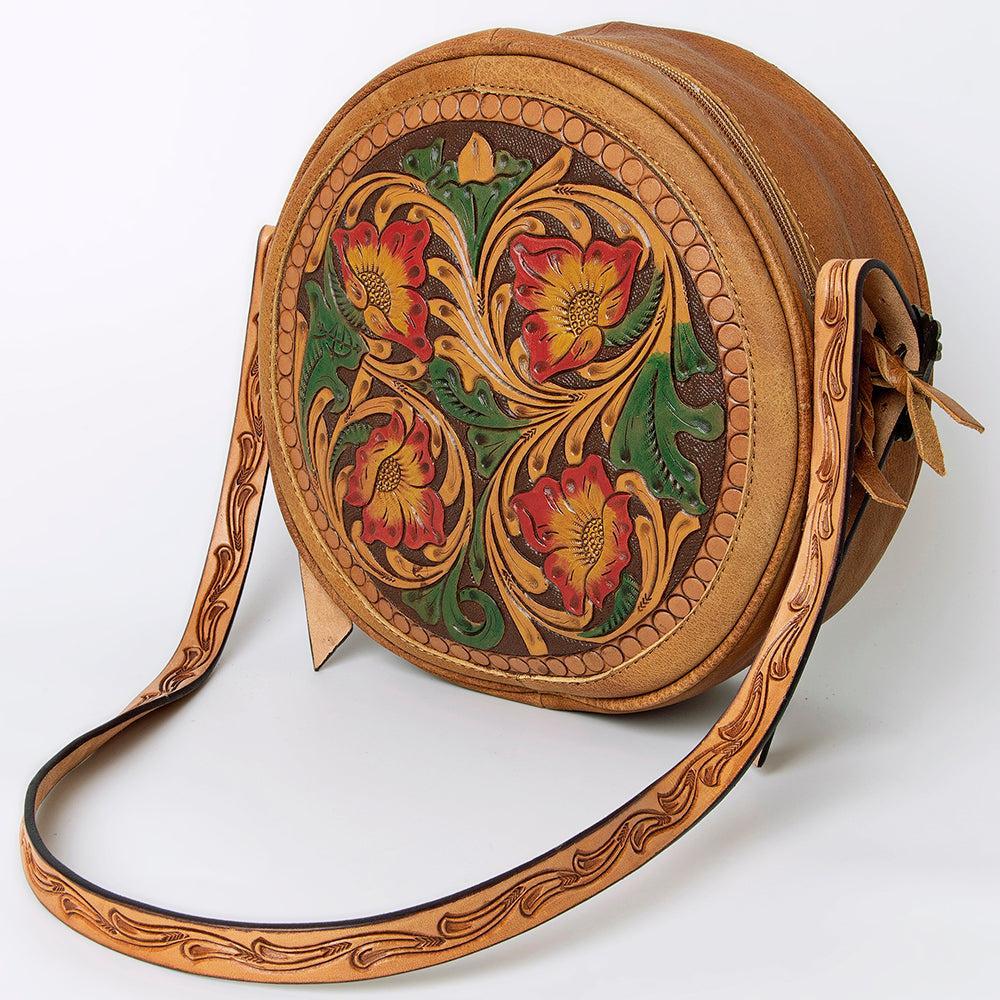 American Darling Hand Tooled Genuine Leather