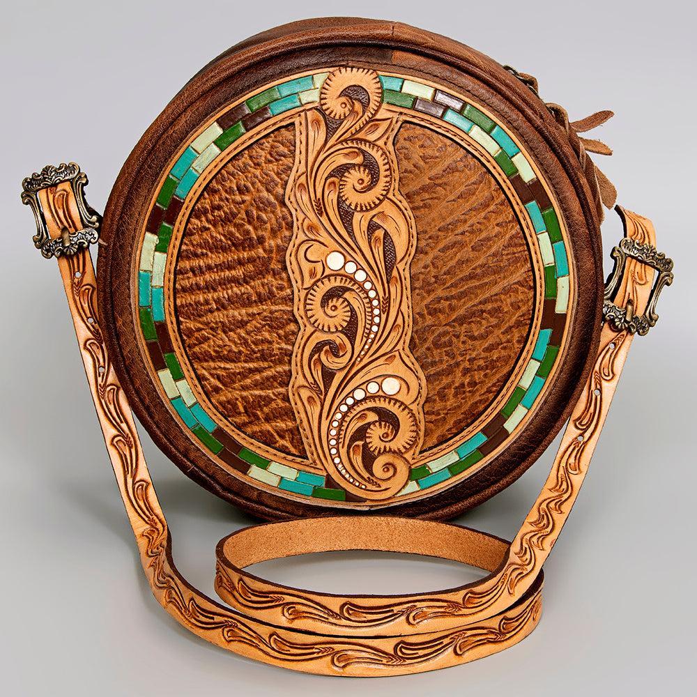 American Darling Hand Tooled Genuine Leather
