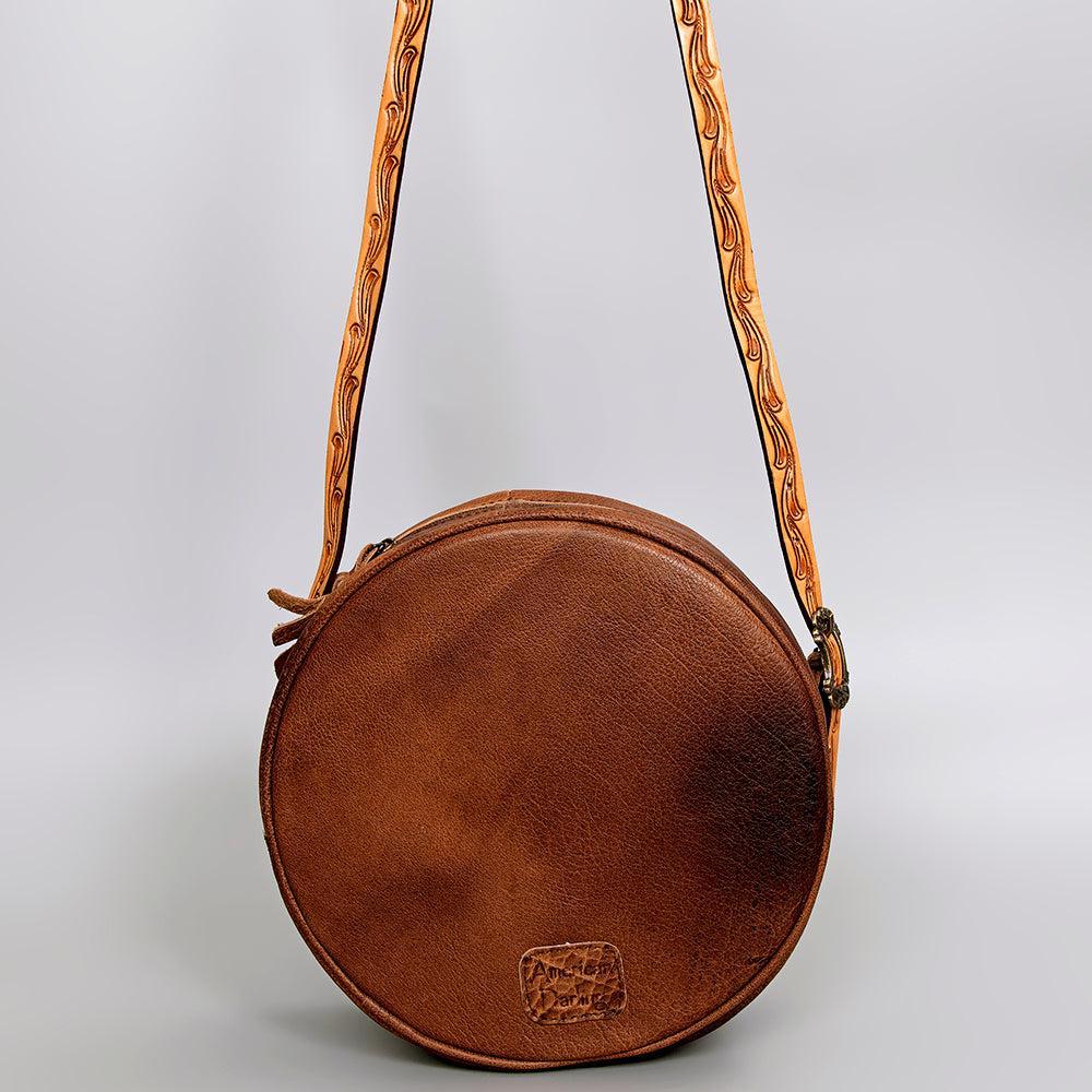 American Darling Hand Tooled Genuine Leather
