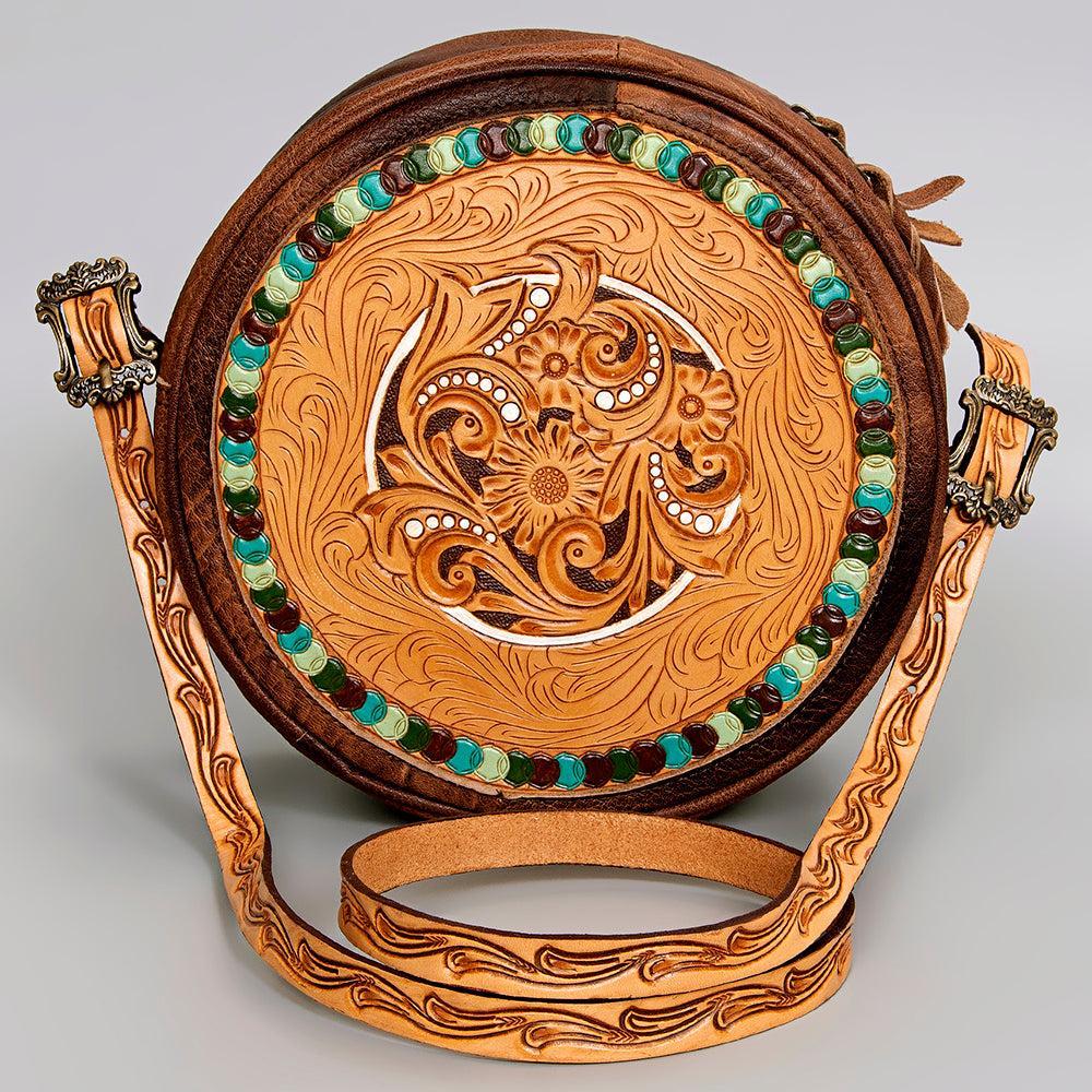 American Darling Hand Tooled Genuine Leather