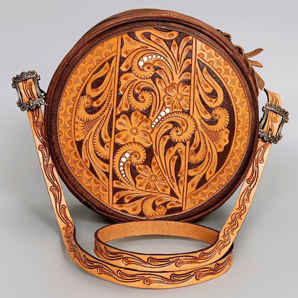 American Darling Hand Tooled Genuine Leather