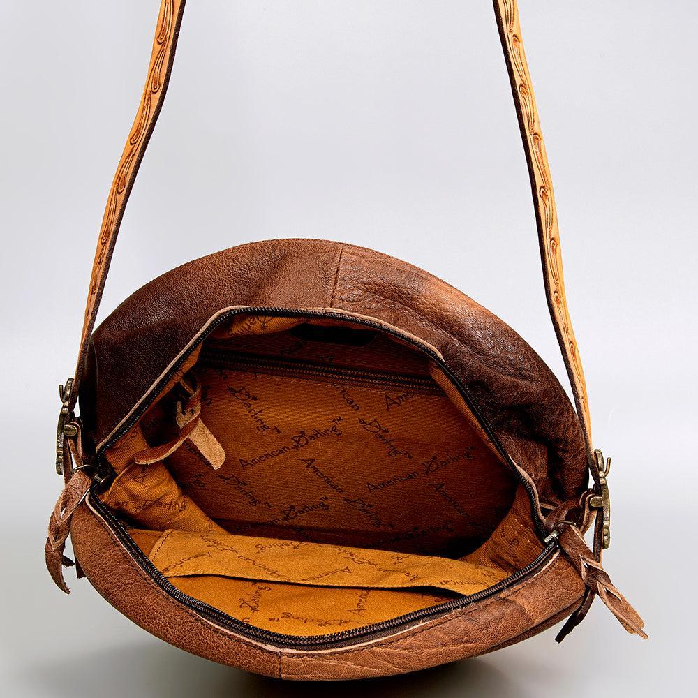 American Darling Hand Tooled Genuine Leather