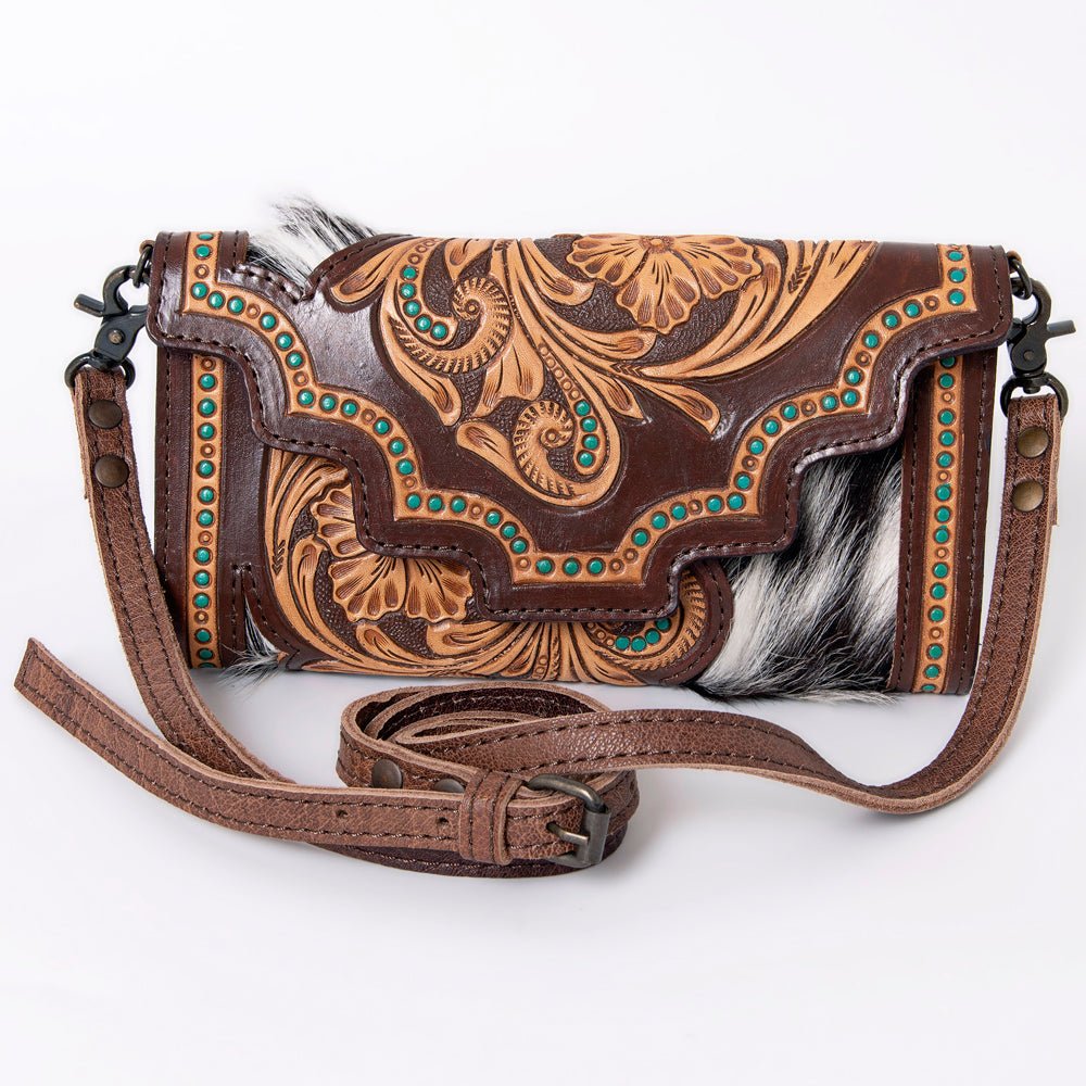 American Darling Hand Tooled Genuine Leather