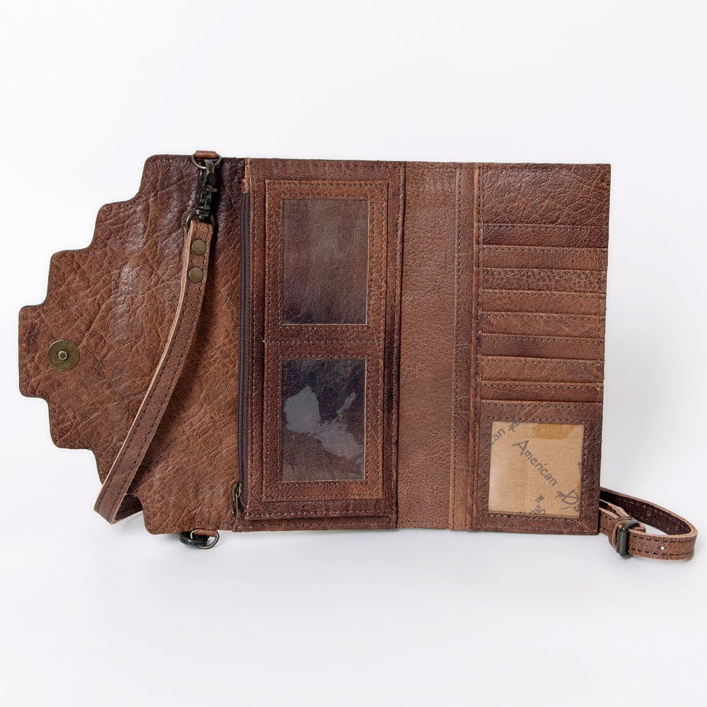 American Darling Hand Tooled Genuine Leather