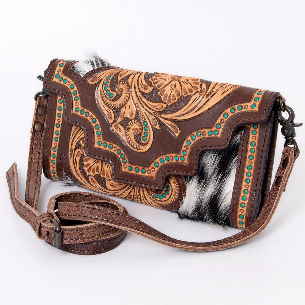 American Darling Hand Tooled Genuine Leather