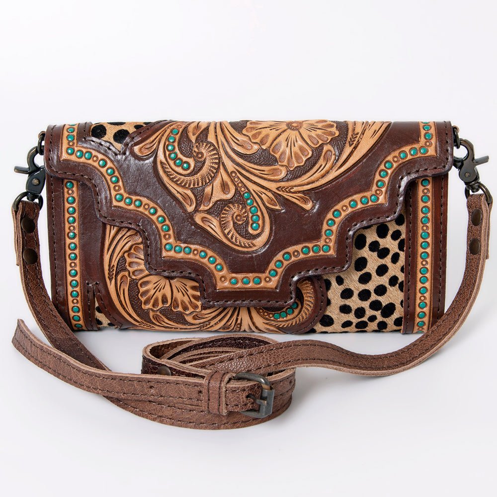 American Darling Hand Tooled Genuine Leather