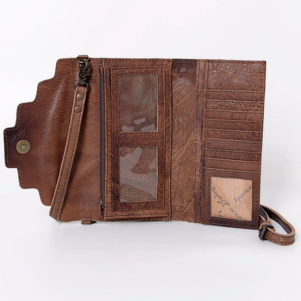 American Darling Hand Tooled Genuine Leather