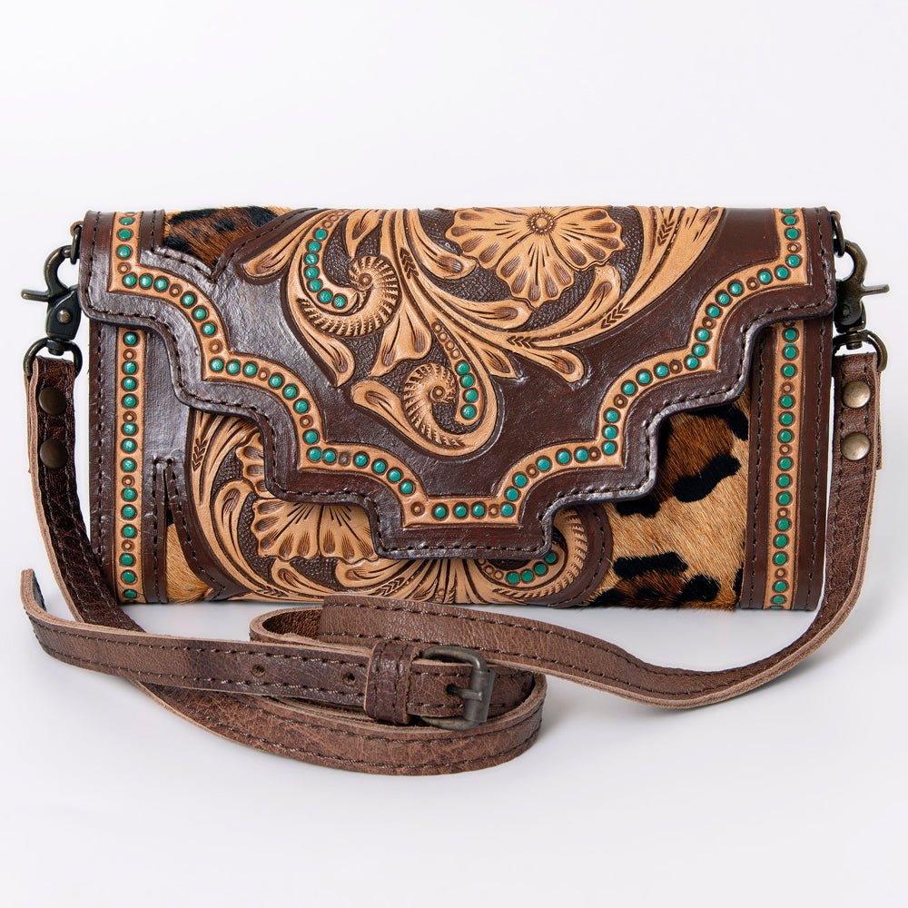 American Darling Hand Tooled Genuine Leather