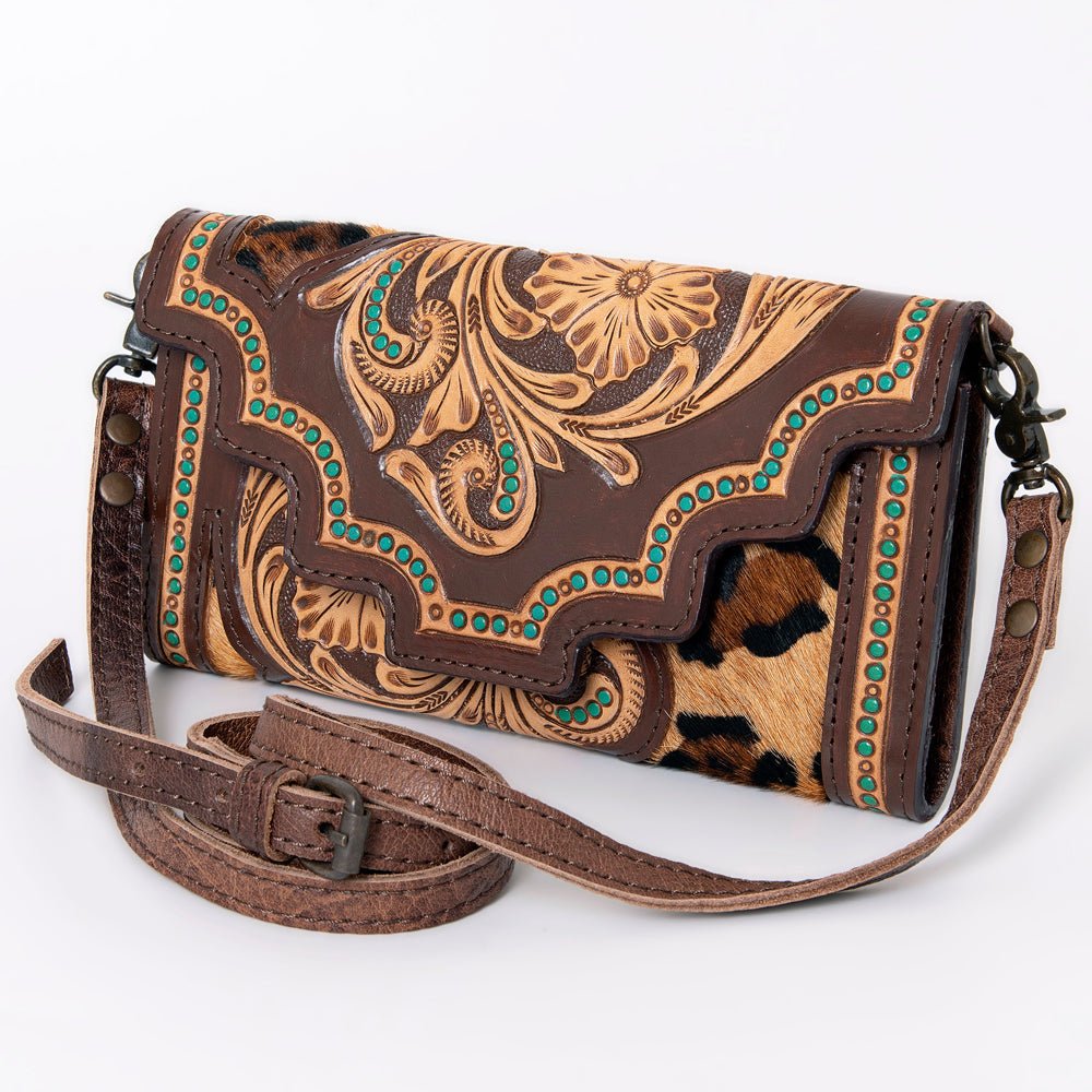 American Darling Hand Tooled Genuine Leather