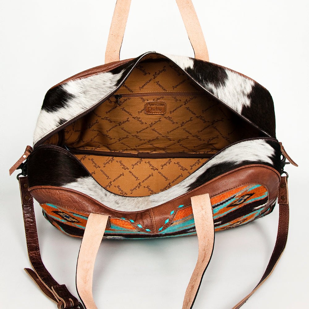American Darling Saddle Blanket Hair-On Genuine Leather